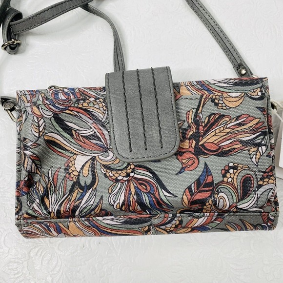 Sakroots Gray Olympic Smartphone Crossbody Purse - Picture 4 of 13
